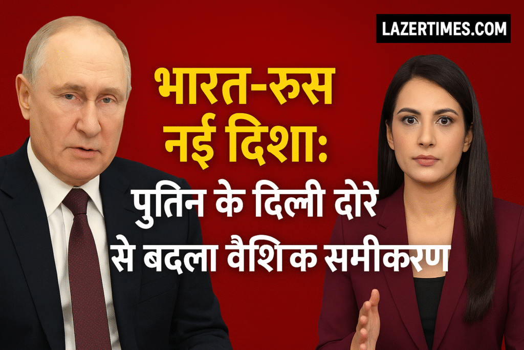 भारत–रूस नई दिशा: पुतिन के दिल्ली दौरे से बदलता वैश्विक समीकरण