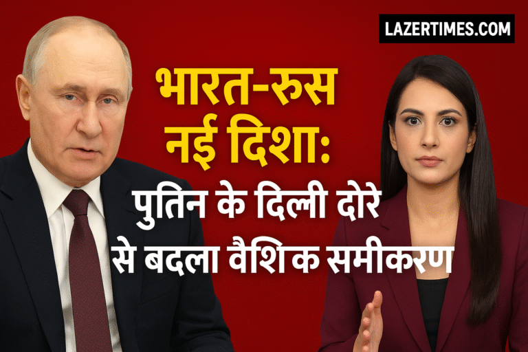 भारत–रूस नई दिशा: पुतिन के दिल्ली दौरे से बदलता वैश्विक समीकरण