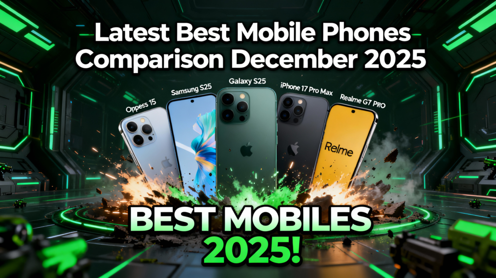 Latest Best Mobile Phones Comparison – December 2025