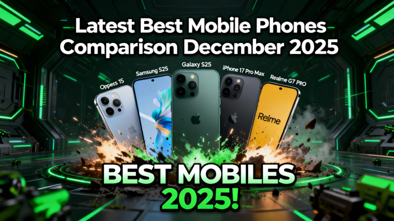 Latest Best Mobile Phones Comparison – December 2025
