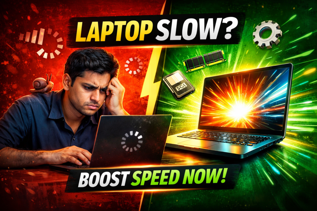 💻 Laptop Slow Ho Gaya? Full Detailed Guide (Step-by-Step Fix) – Lazertimes.com